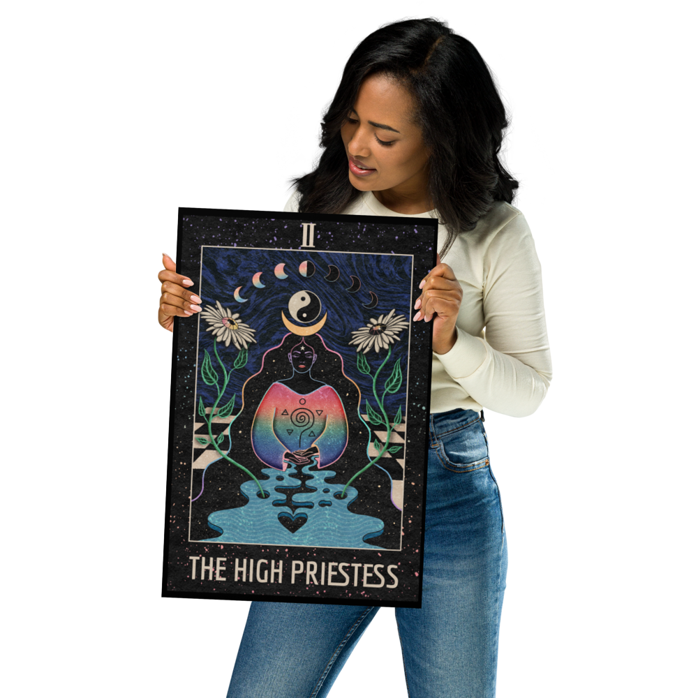 ‘The High Priestess’ Tarot Art Print