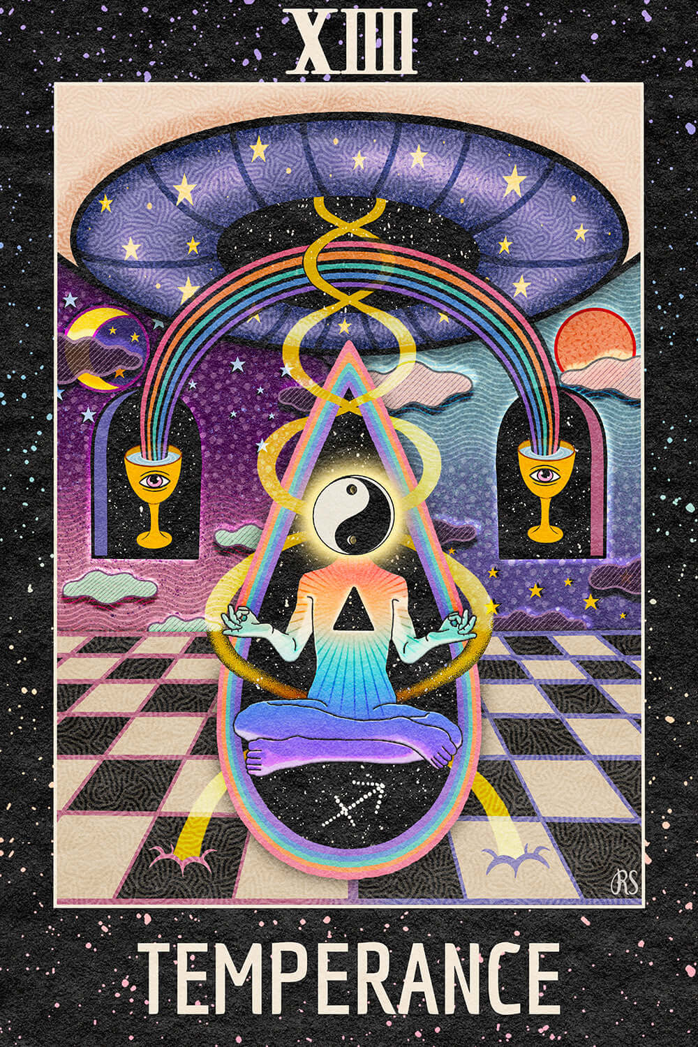 ‘Temperance’ Tarot Art Print