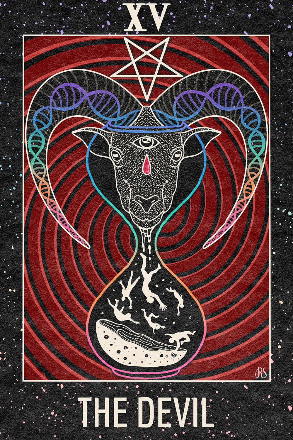 ‘The Devil’ Tarot Art Print