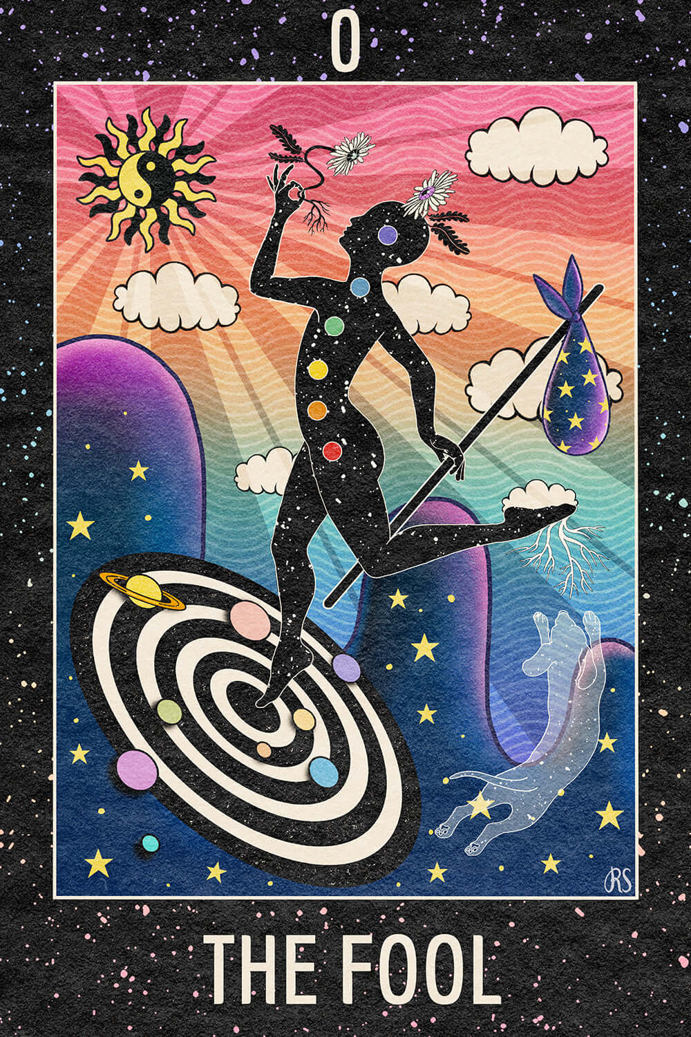 'The Fool' Tarot Art Print