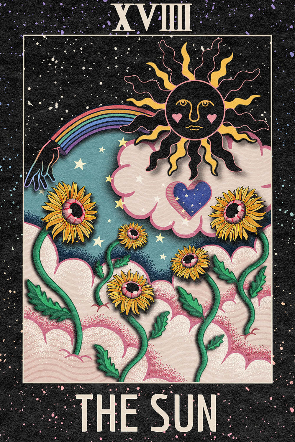 ‘The Sun’ Tarot Art Print