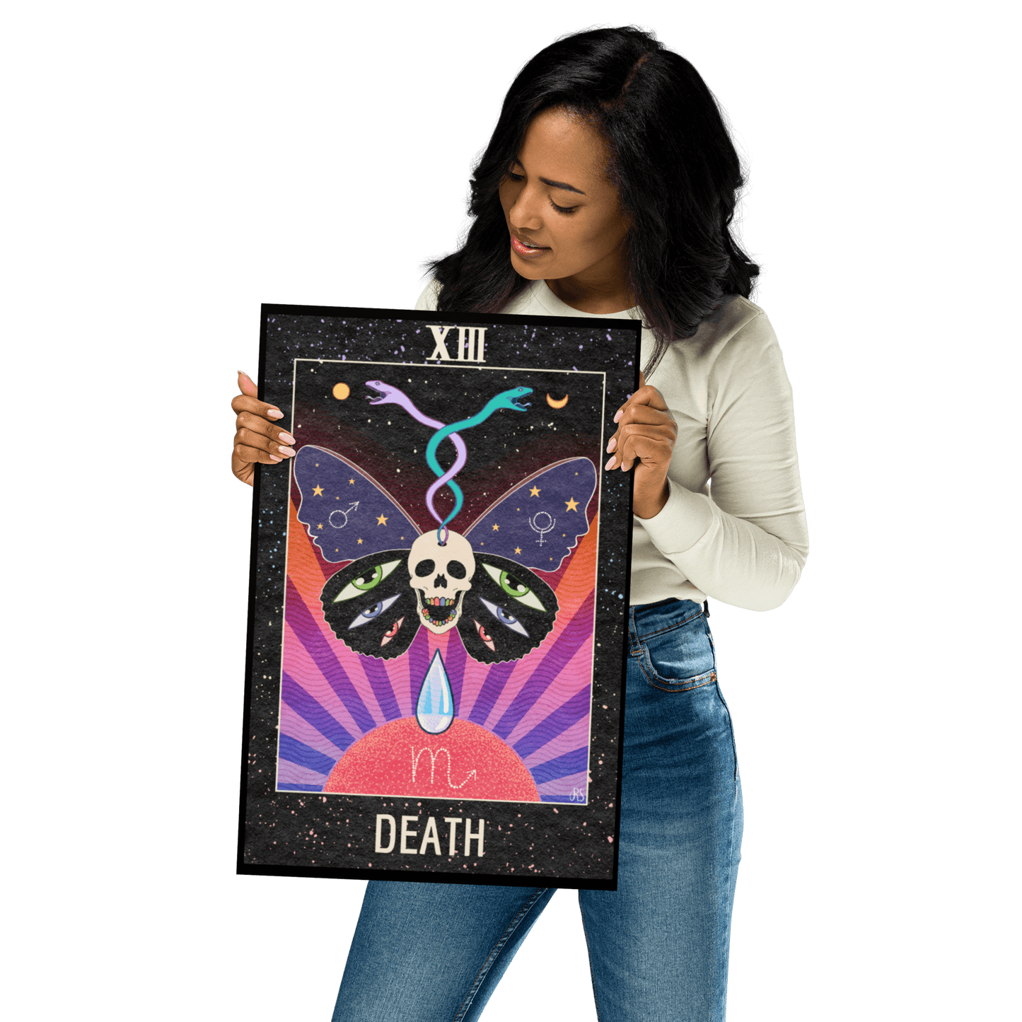 ‘Death’ Tarot Art Print