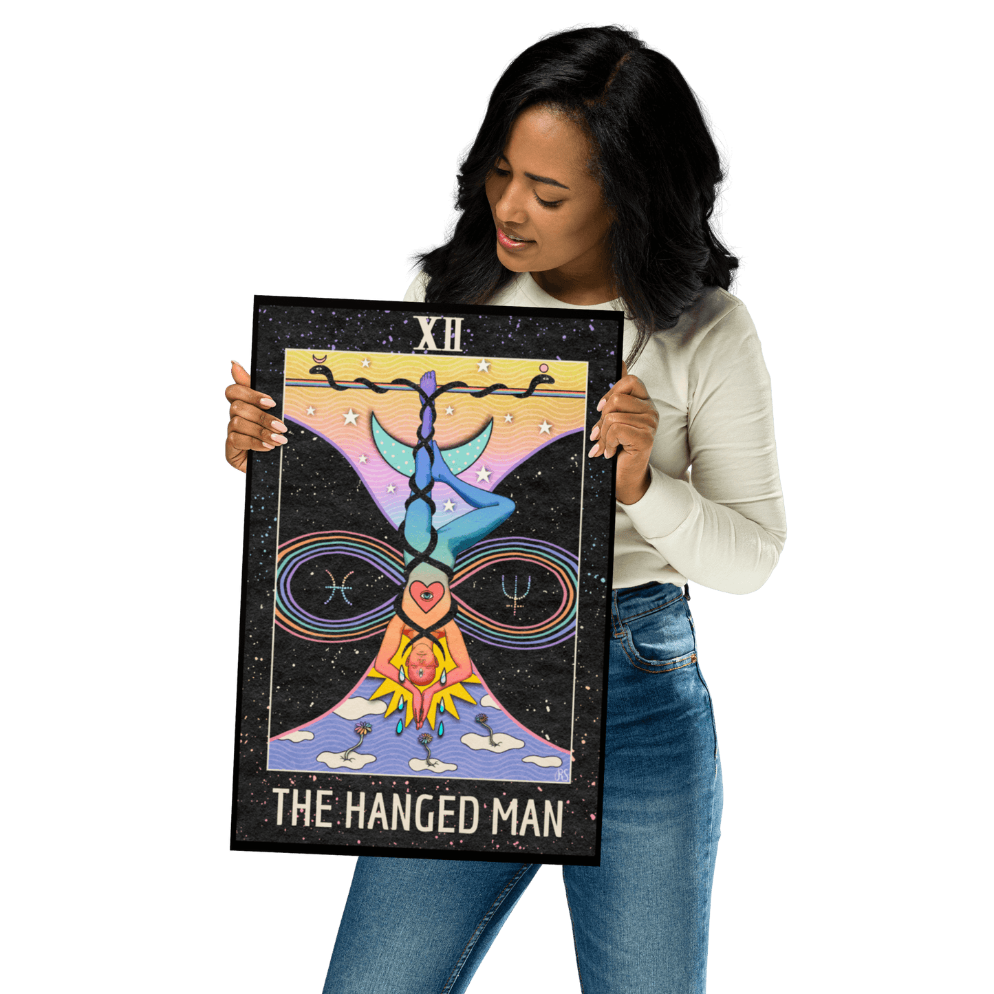 ‘The Hanged Man’ Tarot Art Print