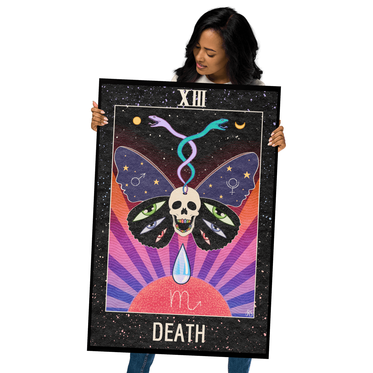 ‘Death’ Tarot Art Print