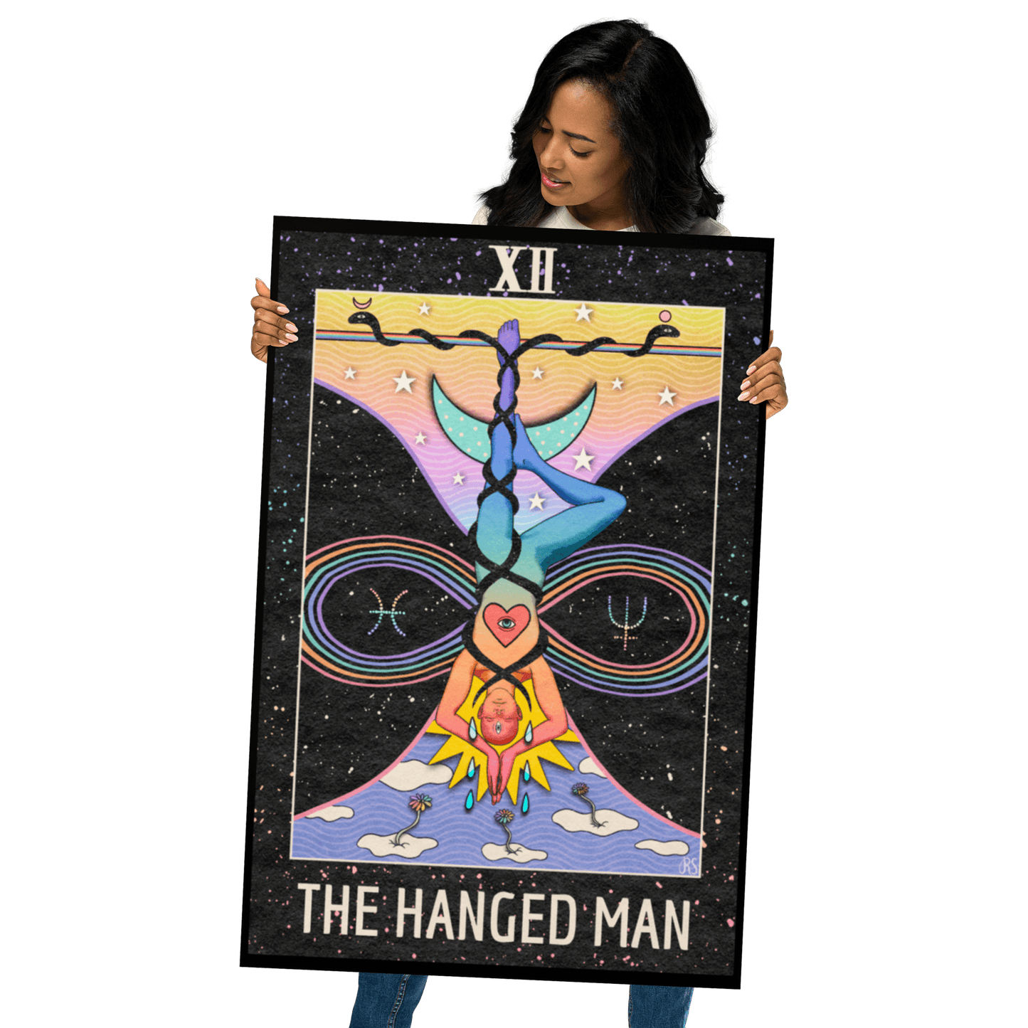 ‘The Hanged Man’ Tarot Art Print