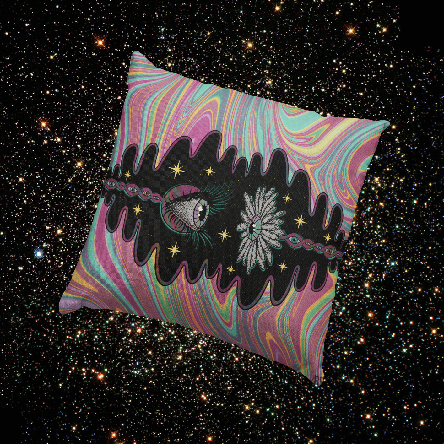 ‘You are the Universe’ 18x18 Throw Pillow