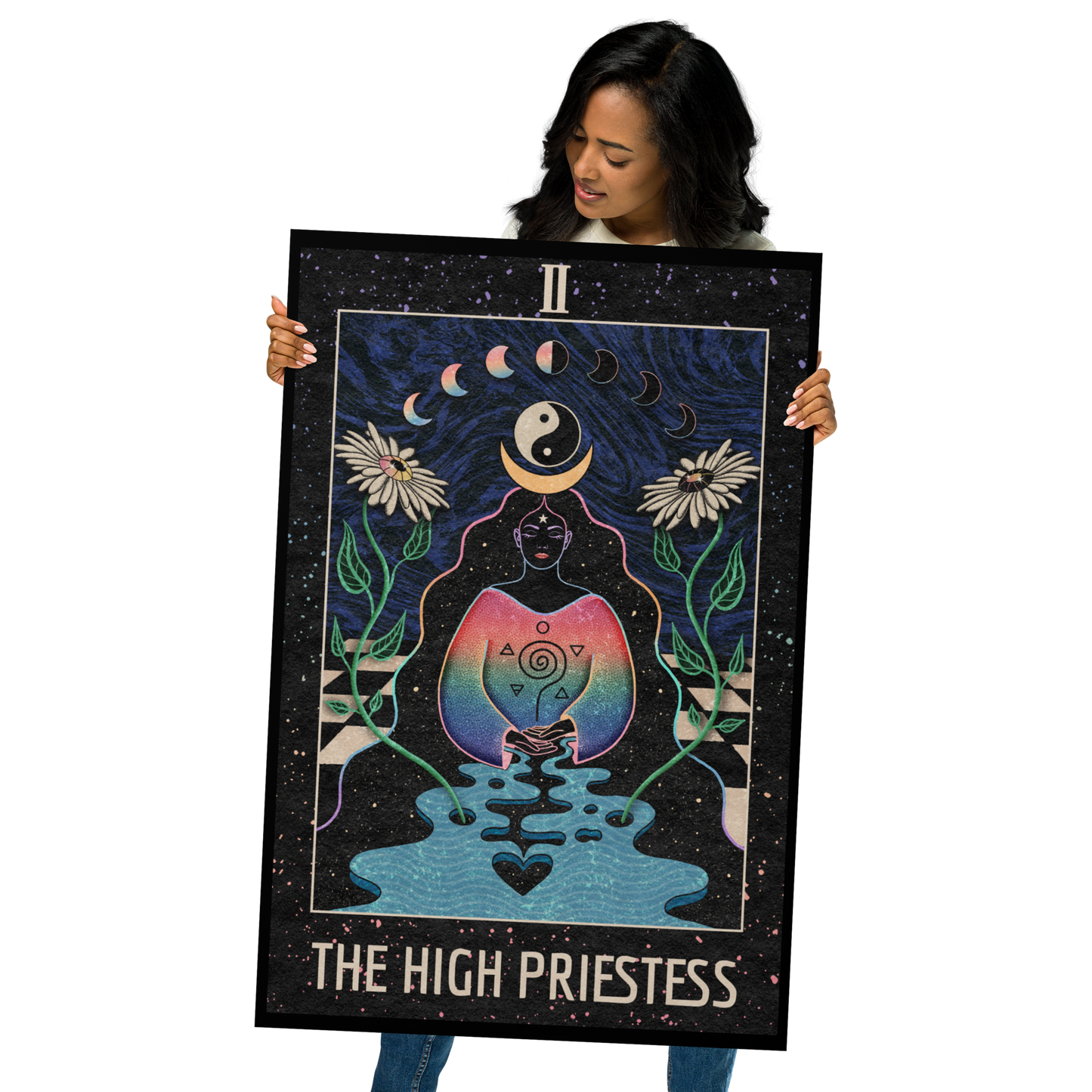 ‘The High Priestess’ Tarot Art Print