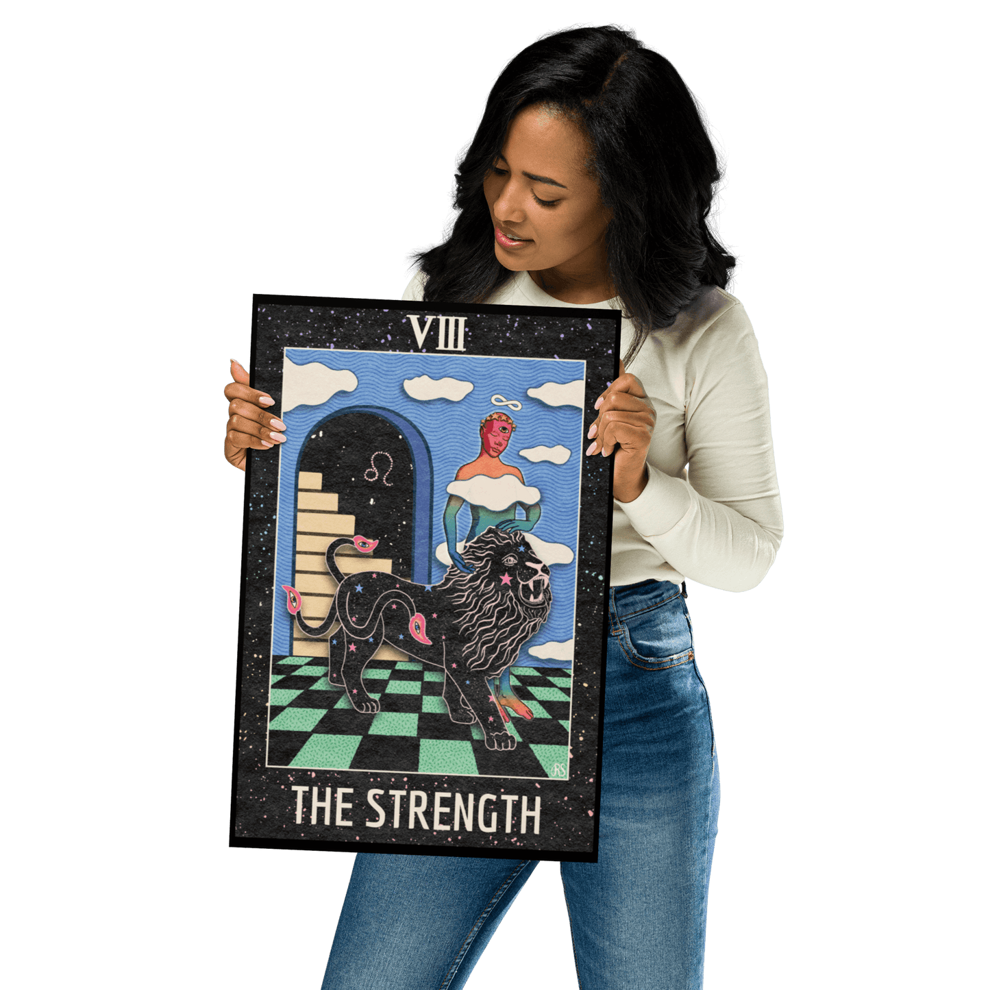 ‘The Strength’ Tarot Art Print