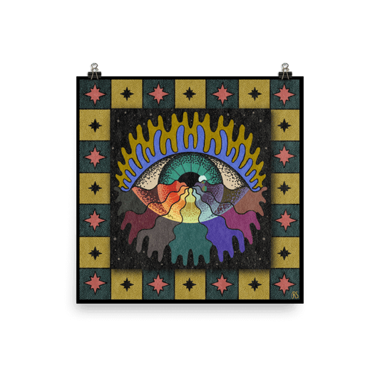 'All Seeing Eye' Art Print