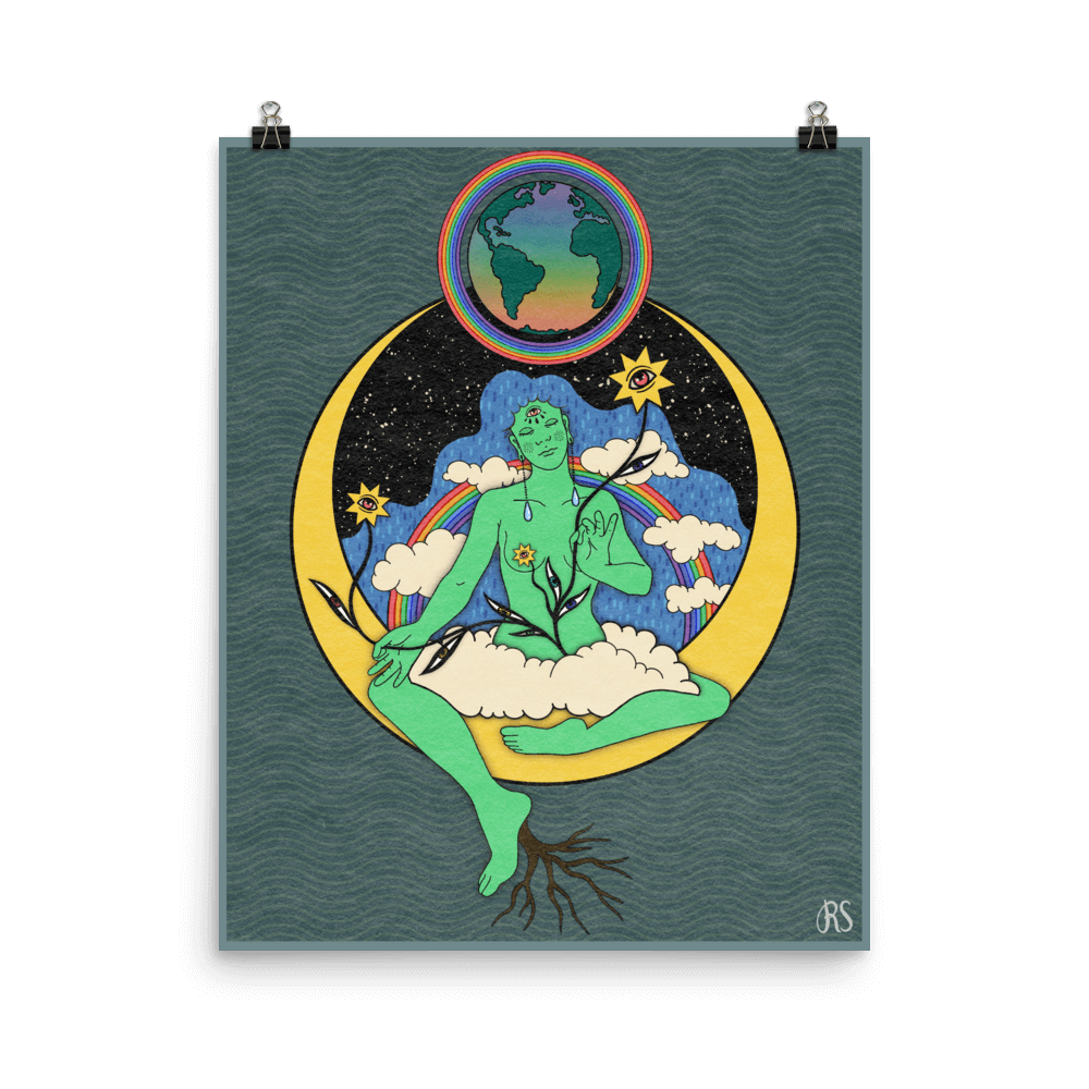 ‘Green Tara’ Art Print