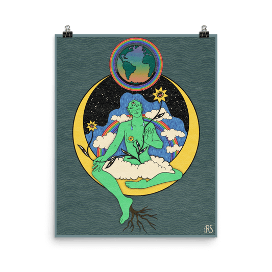 ‘Green Tara’ Art Print