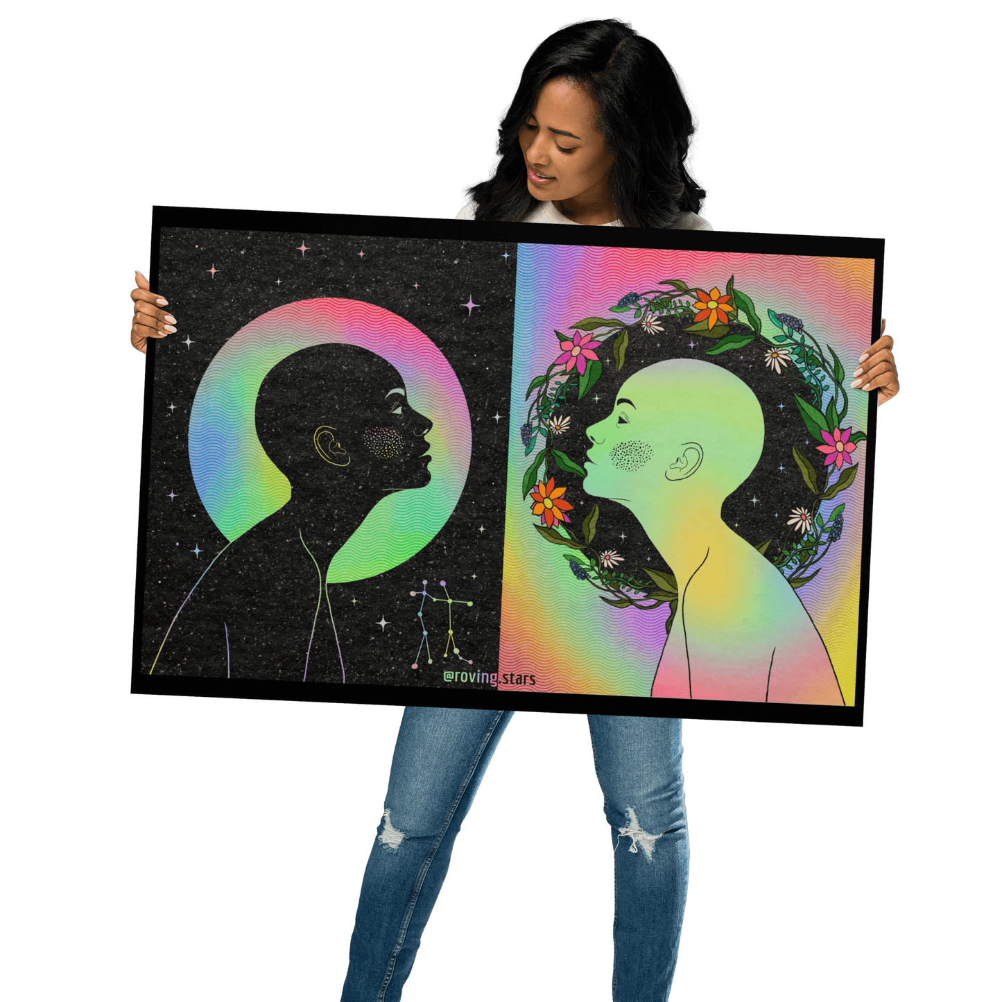 'Gemini Eclipse' Art Print