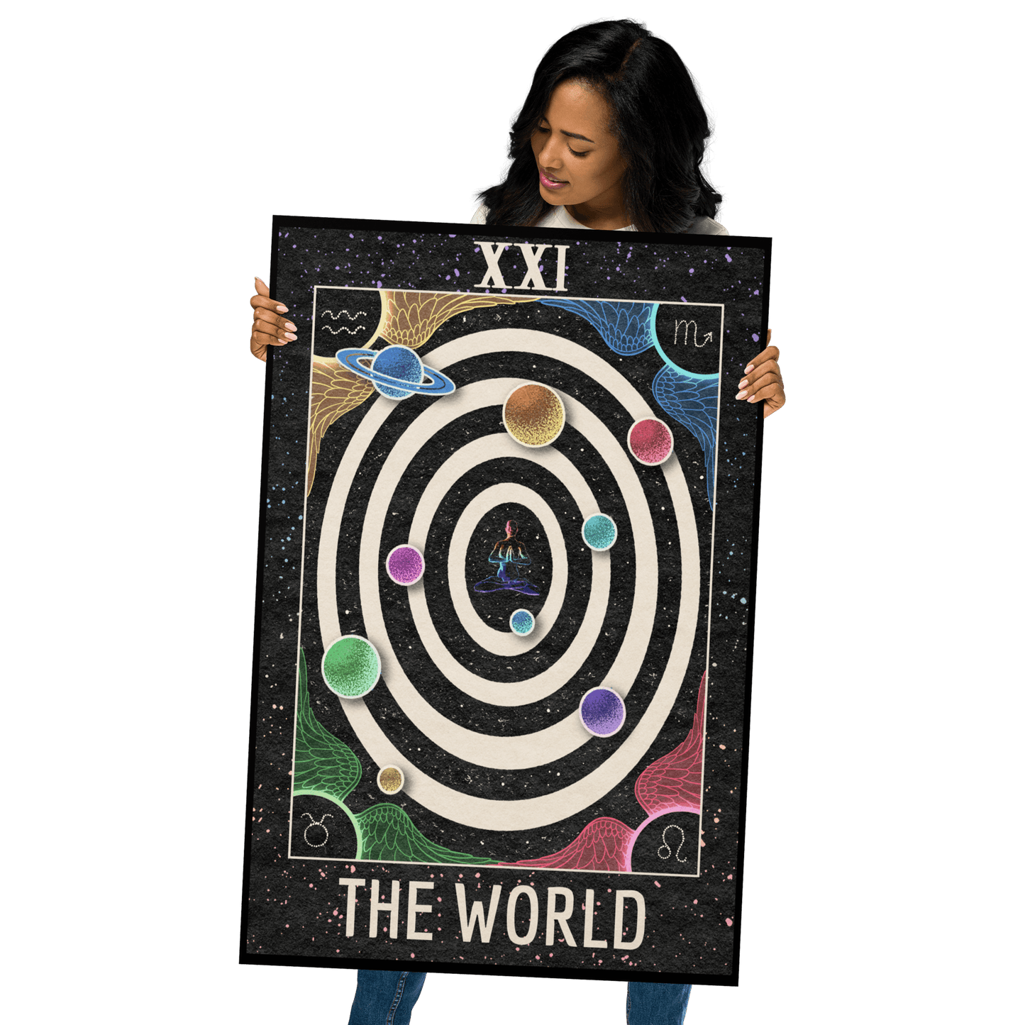 ‘The World’ Tarot Art Print
