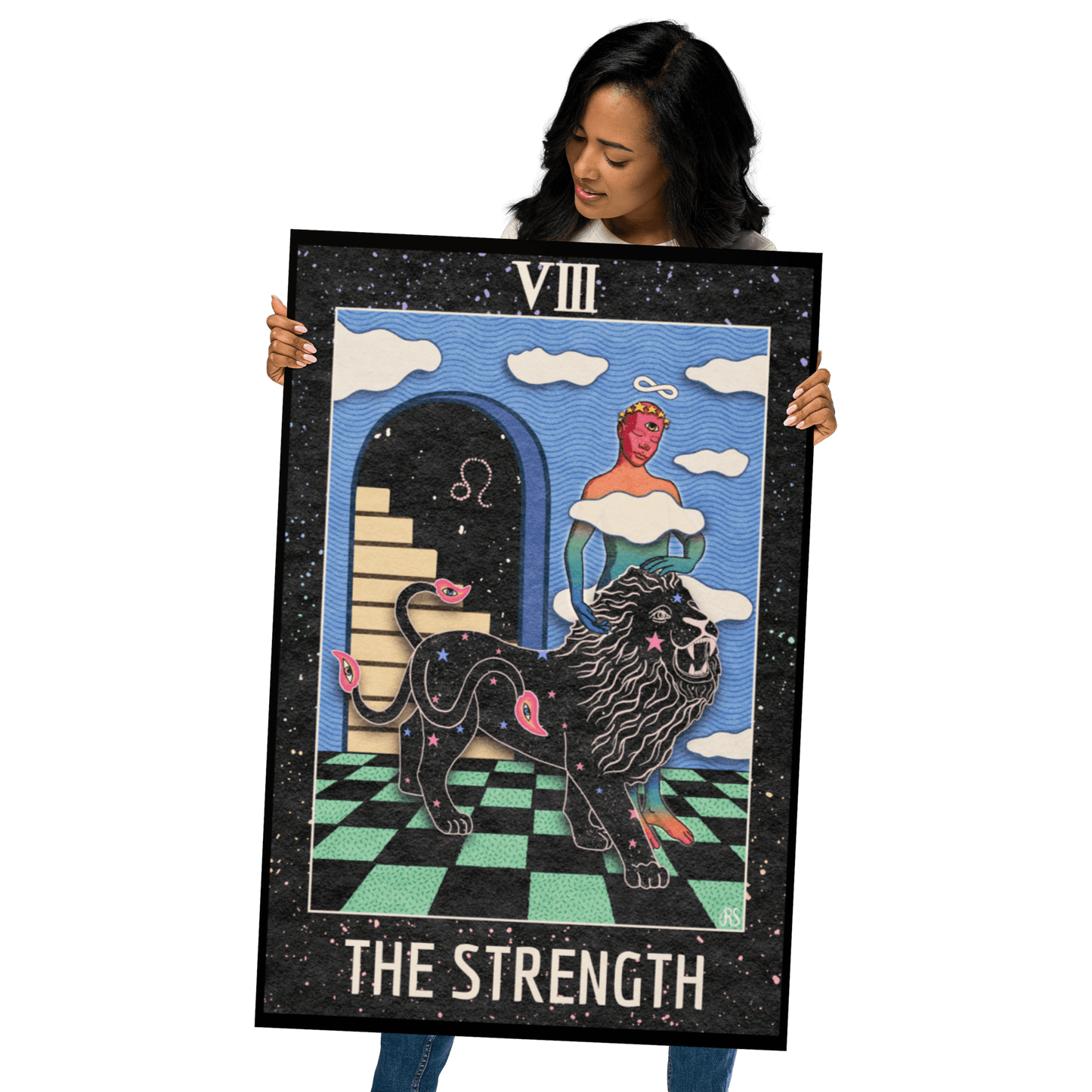 ‘The Strength’ Tarot Art Print