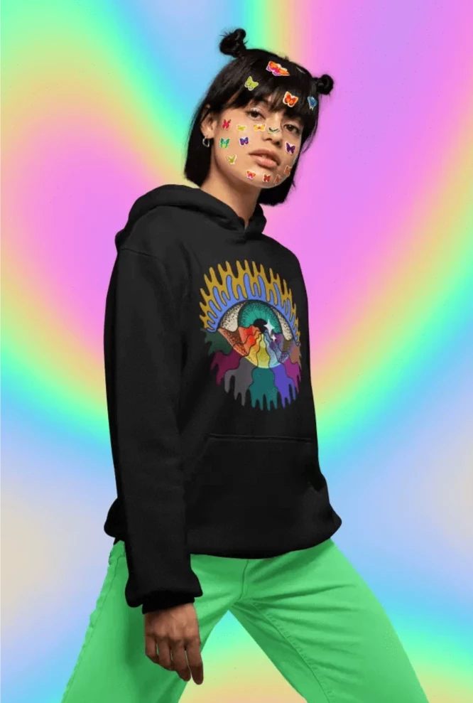 OG ’Roving Stars’ Cotton Blend Unisex Hoodie 2023 Worldwide